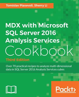 Imagen de portada para MDX with Microsoft SQL Server 2016 Analysis Services Cookbook