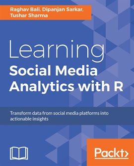 Imagen de portada para Learning Social Media Analytics With R