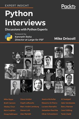 Imagen de portada para Python Interviews