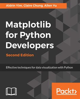 Imagen de portada para Matplotlib for Python Developers
