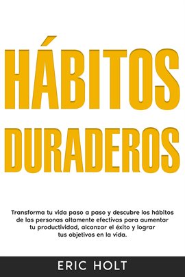 Cover image for Hábitos duraderos