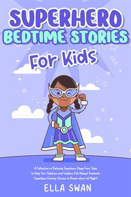 Cover image for Superhero Bedtime Stories for Kids