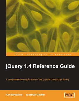 Imagen de portada para jQuery 1.4 Reference Guide
