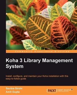 Cover image for Koha 3 Library Management System