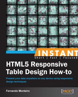 Imagen de portada para HTML5 Responsive Table Design How-to