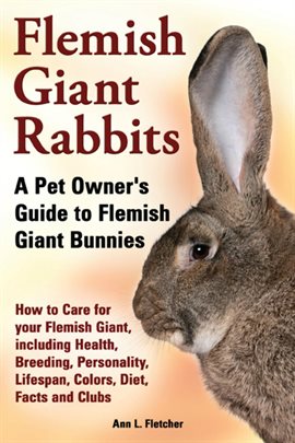 Imagen de portada para Flemish Giant Rabbits, a Pet Owner's Guide to Flemish Giant Bunnies, How to Care for Your Flemish