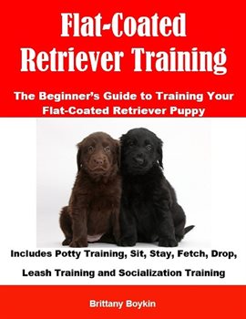 Imagen de portada para Flat-Coated Retriever Training: The Beginner's Guide to Training Your Flat-Coated Retriever Puppy