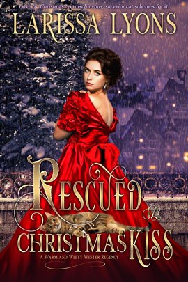 Cover image for Rescued by a Christmas Kiss