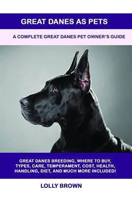 Imagen de portada para Great Danes as Pets