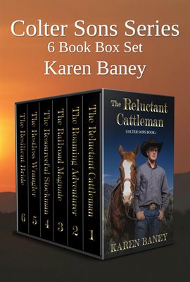 Cover image for Colter Sons Series: 6 Book Box Set