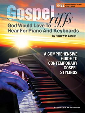 Imagen de portada para Gospel Riffs God Would Love to Hear for Piano/Keyboards