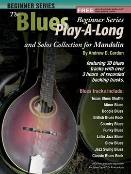 Cover image for Blues Play-A-Long and Solo's Collection Beginner Series Mandolin
