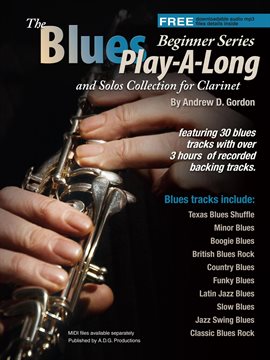 Cover image for Blues Play-A-Long and Solos Collection for Clarinet Beginner Series