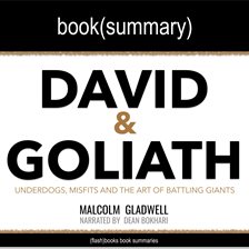 Cover image for David and Goliath by Malcolm Gladwell - Book Summary
