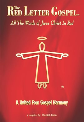 Cover image for The Red Letter Gospel: All the Words of Jesus Christ in Red