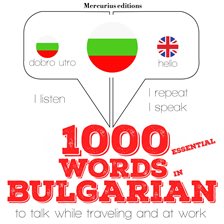 Cover image for 1000 essential words in Bulgarian