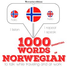 Cover image for 1000 essential words in Norwegian