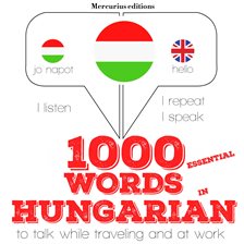 Cover image for 1000 essential words in Hungarian
