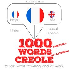 Cover image for 1000 essential words in Caribbean Creole