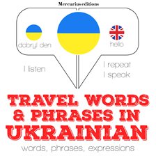 Cover image for Travel words and phrases in Ukrainian