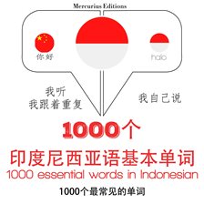 Cover image for 印尼1000个基本词汇