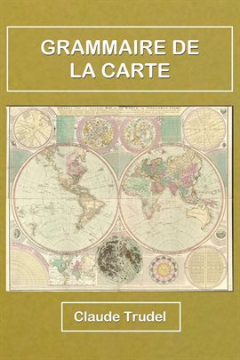 Cover image for Grammaire de la carte