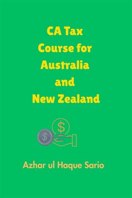 Imagen de portada para Ca Tax Course for Australia and New Zealand