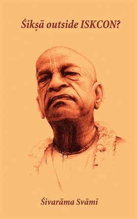 Imagen de portada para Siksa outside ISKCON