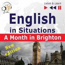Cover image for English in Situations: A Month in Brighton - 16 Topics. Proficiency level B1