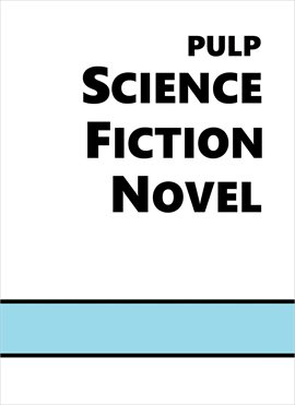 Cover image for Pulp Science Fiction Novel