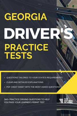 Cover image for Georgia Driver's Practice Tests