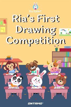 Cover image for Ria's First Drawing Competition
