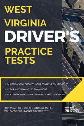 Cover image for West Virginia Driver's Practice Tests