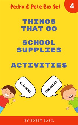 Cover image for Learn Basic Spanish to English Words: Things That Go • School Supplies • Activities