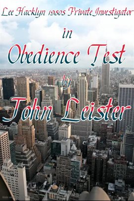 Cover image for Lee Hacklyn 1980s Private Investigator in Obedience Test