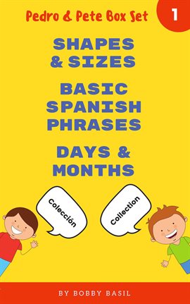 Cover image for Learn Basic Spanish to English Words: Shapes & Sizes • Basic Spanish Phrases • Days & Months