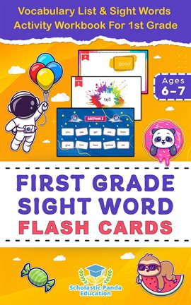 Cover image for First Grade Sight Word Flash Cards