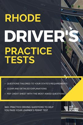 Cover image for Rhode Island Driver's Practice Tests