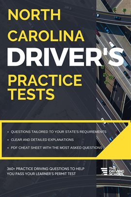 Cover image for North Carolina Driver's Practice Tests