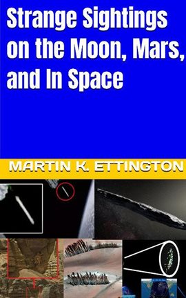 Cover image for Strange Sightings on the Moon, Mars, and In Space