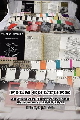 Cover image for Film Culture on Film Art: Interviews and Statements, 1955-1971