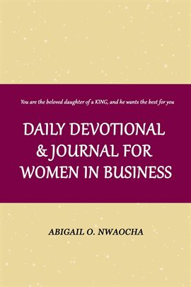 Cover image for Daily Devotional and Journal for Women in Business: Biblical Affirmations for Women