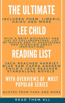 Cover image for The Ultimate Lee Child Reading List With Overviews of Most Popular Series