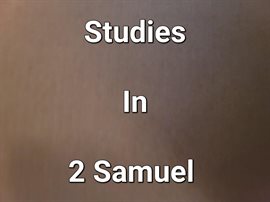 Cover image for Stidies In 2 Samuel