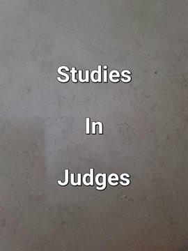 Cover image for Studies In Judges