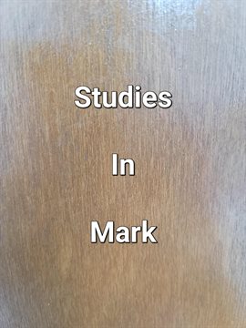 Cover image for Studies In Mark