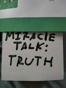 Cover image for Miracle Talk: Truth
