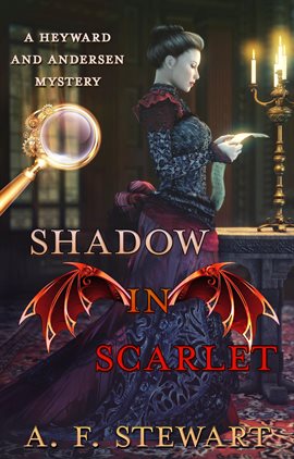 Cover image for Shadow in Scarlet: A Heyward and Andersen Mystery