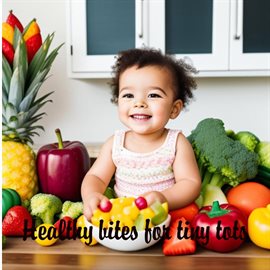 Cover image for Healthy bites for tiny tots