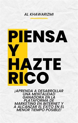 Cover image for Piense y hágase rico